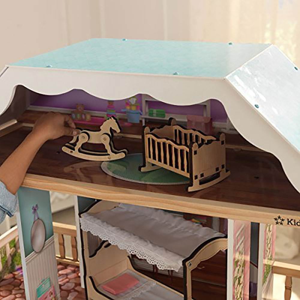 kidkraft charlotte dollhouse with ez kraft assembly