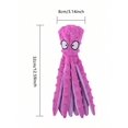 thumbnail image 2 of Pet Plush Toy Octopus With Faux Leather Shell, Dog's Interactive Toy For Smart Chewing & Squeaking, Eight Tentacles, 2 of 4