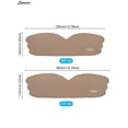 thumbnail image 2 of Spencer Women's Deep V Strapless Invisible Bras Backless Self Adhesive Push Up Magic Sticky Plunge Bra Breathable "Skin,Cup C/D", 2 of 7
