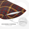 thumbnail image 5 of Fotbe Buffalo Check Plaid Pillow Cases - Envelope Closure - Luxury, Extra Soft, Cooling Pillow Covers - Wrinkle, Fade, Stain Resistant-14"x20", 5 of 8