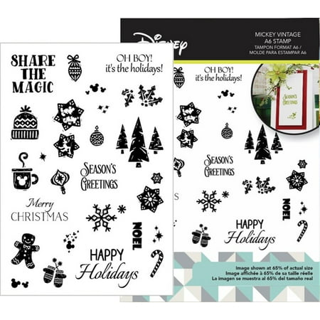 Vintage Stamping Setting - Disney Vintage Mickey Mouse Stamp Set