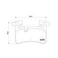 thumbnail image 4 of Brembo P50110 Brake Pad -, 4 of 4