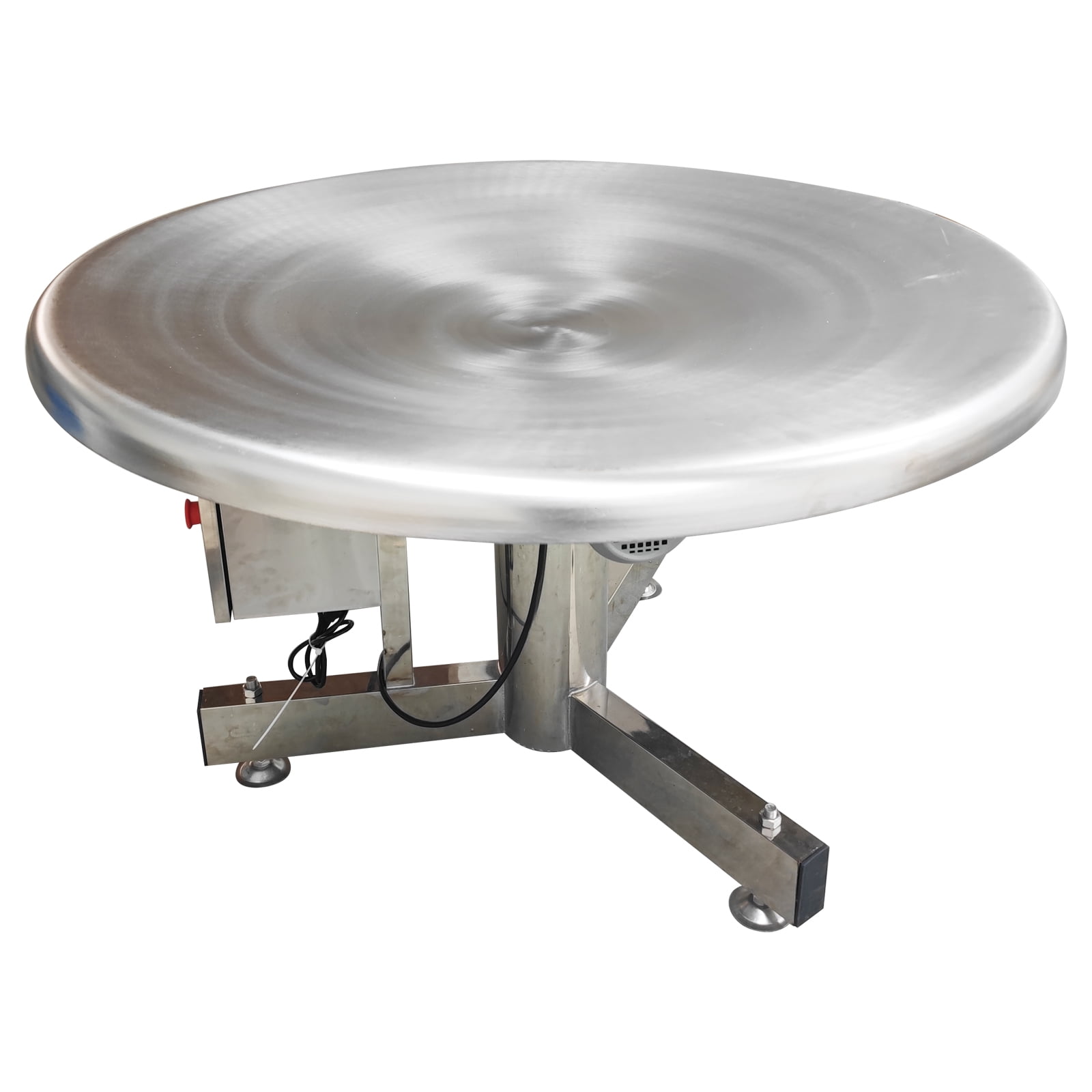 1200MM Diameter Rotary Round Disc Material Sorting Machine Stainless Steel 110V