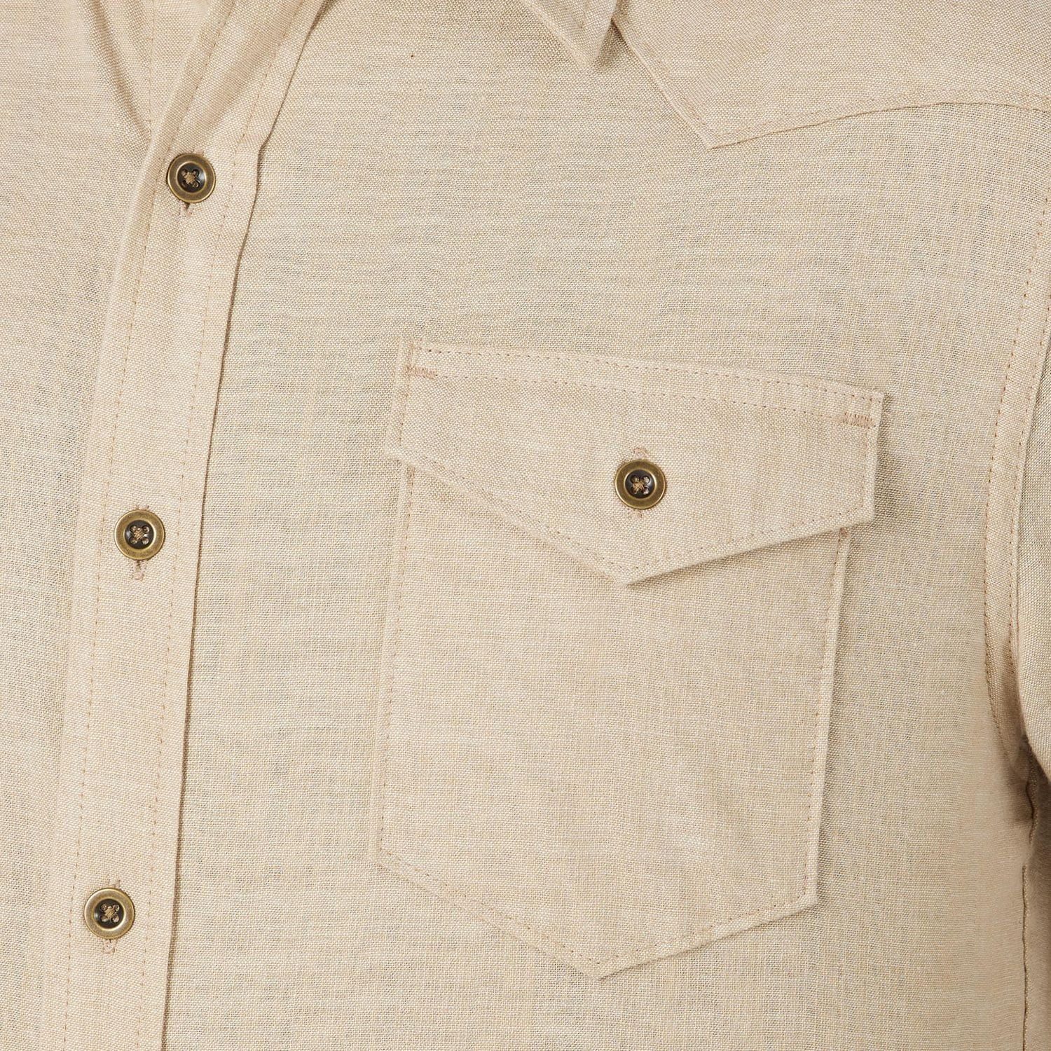Wrangler Men's Short Sleeve Chambray Shirt