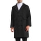 thumbnail image 1 of Abrigos de invierno INSPIRE CHIC para hombres con cuello de muesca, abrigo largo de doble botonadura, 1 of 1