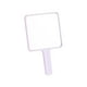 thumbnail image 5 of Espejo de mano compacto Espejo de mano con asa Aseo Aseo decorativo violeta claro, 5 of 9