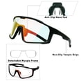 thumbnail image 6 of Cycling Goggles UV-responsive Vibrant Color Tinted Photochromic Sunglasses Anti-UVA UVB, 6 of 7