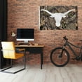 thumbnail image 2 of Texas NCAA Longhorns Bold Mossy Oak Camo Design 3x5 Indoor/Outdoor Banner Flag, 2 of 6