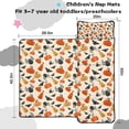 thumbnail image 5 of Halloween Pumpkin Spider Bat Pattern Toddler Nap Mats for Kids Preschool,50"x20" Sleeping Mat Bag or Kids,Toddler Sleeping Bag,Toddler Nap Mat or Daycare, 5 of 6
