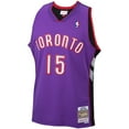 thumbnail image 2 of Men's Mitchell & Ness Vince Carter Purple Toronto Raptors 1999/00 Hardwood Classics Swingman Jersey, 2 of 3