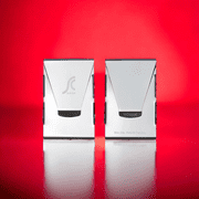 Slim Clip - Double-Sided Money Clip Wallet for Cash Credit Cards Unisex Stainless Steel - Silver