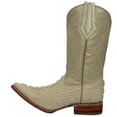 thumbnail image 2 of The Western Shops Men’s Crocodile Alligator Print Snip Toe Cowboy Boot 12 inch Shaft, 2 of 4