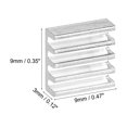 thumbnail image 2 of Unique Bargains Electronics Cooler Heatsink for MOS GPU IC Chip Silver 9 x 9 x 3 mm 10pcs, 2 of 3