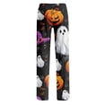 thumbnail image 5 of Halloween Pajama Pants Women Print Lounge Pants for Women, Soft Pj Pants Comfy Elastic Waist Sleepwear, Womens Halloween Pj Pants, Cozy Pajama Pants for Fall & Holiday, 5 of 5