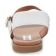 thumbnail image 5 of Sandalia Steve Madden Dina de piel blanca para mujer, talla 6.5, 5 of 8