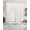 White, variant on White Swag Curtains for Living Room/Bedroom Windows, Modern Minimalist Pure Soild Color Kitchen Curtains and Valances Set 36 Inch Length, Light Filtering Swags Valance Curtain Panels