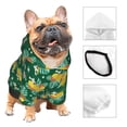 thumbnail image 3 of KLL Tropical Fruit for Basic Dog Hoodie - Pet Hoodie Sweater with Leash Hole - Cute Dog Sweatshirt - Pet Clothes Hooded Sweatshirt for Dog & Cat -X-Small, 3 of 8