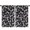Paw Prints, variant on Blackout Kids Curtains,Paw Prints and Bones Childrens Insulated Curtains Set Of 2,Bedroom Essentials,Toddler Room Decor 42x54in(106x137cm)