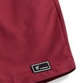 thumbnail image 4 of RYDCOT Mens Casual Solid Color Shorts Mid Waist Drawstring Shorts Lightweight Summer Shorts Wine 10(XL), 4 of 4