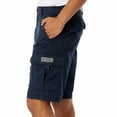 thumbnail image 4 of Unionbay Male Blue Lightweight Mens Cargo Shorts, Size 38 Men, 4 of 4