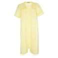 thumbnail image 4 of JEFFRICO House Dresses for Women with Pockets - Lightweight Breathable Short Sleeve Muumuu & Nightgowns - Zipper Front Housecoat and Dusters for Women, 4 of 6