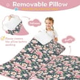 thumbnail image 3 of Pioneer Flower Floral Print Pattern Toddler Nap Mats for Kids Preschool,Sleeping Mat Bag or Kids,Toddler Sleeping Bag,Toddler Nap Mat or Daycare, 3 of 6