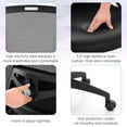 thumbnail image 5 of Summit Living Ergonomic Mesh Home Office Chair,High Back Computer Desk Chair with Flip-up Armrests, Height Adjustable Lumbar Support, Black, 5 of 10