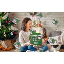 Christmas Surprise Box, Folding Bouncing Holiday Gift Box for Money ...