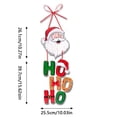 thumbnail image 4 of Decoración navideña para puerta, pancarta colgante para puerta, guirnalda para porche, decoración de fondo para fiestas navideñas, 4 of 5