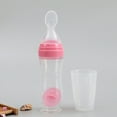 ITSELFER 120ML Baby Suction Type Rice Paste Milk Bottle Safe Infant