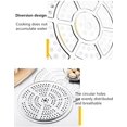 thumbnail image 3 of 2-Pack 11.8-Inch Pressure Cooker Canner Rack/Canning Rack for Pressure Canner - Stainless Steel Canning Rack Round Steamer Rack for Canner Steamed Stuffed Bun Dumpling Vegetables Fish, 3 of 5