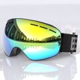 thumbnail image 1 of Gafas de esquí con bastones para adultos, para hombres y mujeres, con revestimiento al vacío de color antivaho de doble capa, 1 of 5