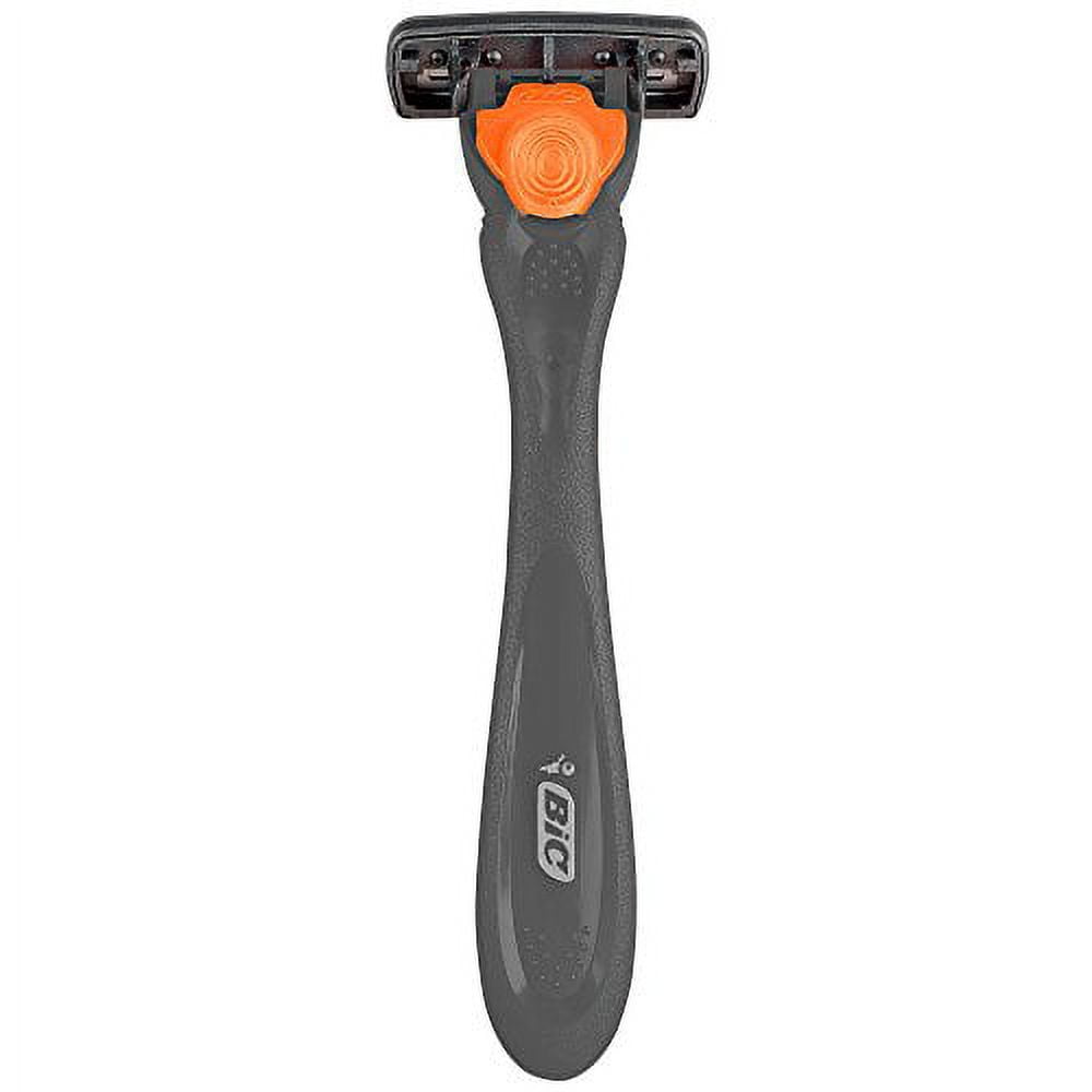 BIC Comfort 3 Hybrid Men's 3-Blade Disposable Razor, 2 Handles and 18 Cartridges