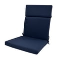 thumbnail image 2 of High Back Outdoor Dining Chair Cushion Set of 1, Fade Resistant Polyester Fabric Patio Chair Pad, 42 x 17 x 1.9 Inch Outdoor Cushion for Dining Chair, Waterproof Seat Cushion for Patio Furniture, 2 of 5