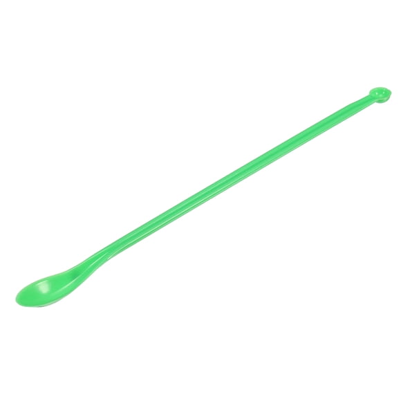 Unique Bargains Cuillères Micro Laboratoire 7.48 Pieds Poudres Plastiques Cuillère de Mesure Verte Lot de 1