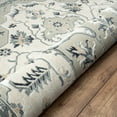 thumbnail image 6 of LR Home Imara Lany Gray/Cream Traditional Medallion Polyester Area Rug, 5'3" x 7'6", 6 of 7