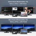 thumbnail image 3 of Estación de acoplamiento WAVLINK USB C para triple monitor con carga de 100 W, 3 of 9