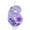 G, variant on GQDIN Purple Flower Glitter Number Birthday Candle - Paraffin Wax Decorative Candle for Girls and Boys Birthday Cakes, Anniversary Celebrations, and Parties