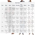 thumbnail image 4 of VBTAPA Mens Linen Sets 2 Piece Outfits Long Sleeve Beach Vacation Set Solid Color Button Down Shirts and Drawstring Long Pants Yoga Track Suit with Pockets Lightning Sale of The Day Khaki XXL, 4 of 6