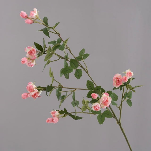LSLJS Artificial Flowers Long Small Roses Modern Living Room Decorations Table Flowers Nordic Flower Arrangements Artificial Flower Bouquets