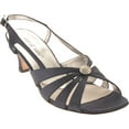 thumbnail image 1 of Women's David Tate Rosette Slingback Navy Satin 10.5 M, 1 of 7