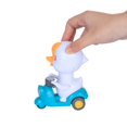 thumbnail image 3 of Pull Back Stroller Baby Toy Car Cartoon Animal Clockwork Children‘s Toy, 3 of 6
