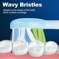 thumbnail image 3 of DailyWhite Premium Plaque Control Replacement Toothbrush Heads, Compatible with Philips Sonicare Electric Toothbrush, Soft DuPont Bristles, 8 Pack, White, 3 of 8