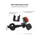 thumbnail image 5 of Yuarrent Palos de golf Práctica Soporte para teléfono celular Soporte de grabación universal Soporte de ayuda de entrenamiento para alineación de Golf Yuarrent OD009000-00, 5 of 6