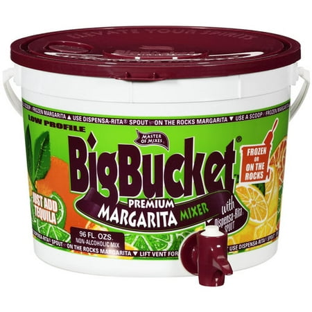 Master of Mixes Big Bucket Premium Margarita Mixer, 96 Fl