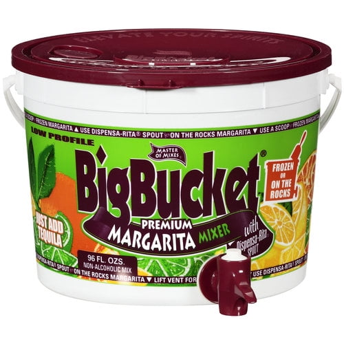 Master of Mixes Big Bucket Premium Margarita Mixer, 96 Fl Oz Walmart