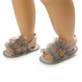 thumbnail image 5 of GYRATEDREAM Baby Girls Sandals Soft Sole Summer Shoes Baby Flat Shoes Beach Shoes 0-18 Months, 5 of 9