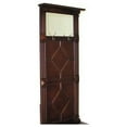 thumbnail image 2 of Molded Wooden Frame Hall Tree with Lift Top Box and Mirror Insert, Brown- Saltoro Sherpi, 2 of 5