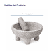 thumbnail image 4 of Molcajete Bluelander de Piedra Volcánica, 20 cm, 4 of 5