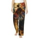 thumbnail image 1 of Balery Colorful Bull Western Man Pantalones de pijama para mujer, pijamas ultraligeros, pantalones de estar por casa-Small, 1 of 6